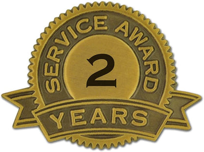 Pinmart Year of Service Award Lapel Pin