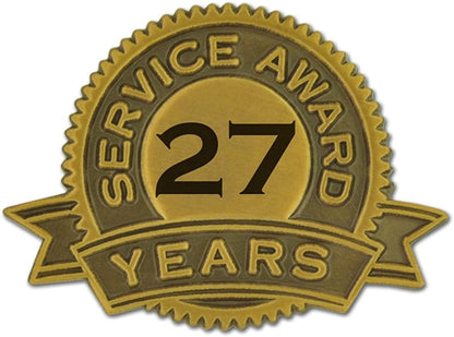 Pinmart Year of Service Award Lapel Pin
