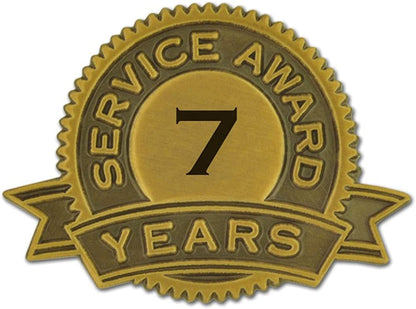 Pinmart Year of Service Award Lapel Pin