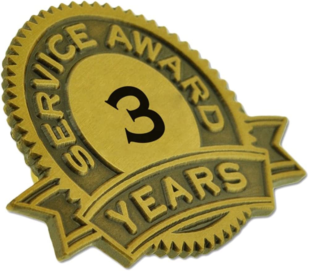 Pinmart Year of Service Award Lapel Pin