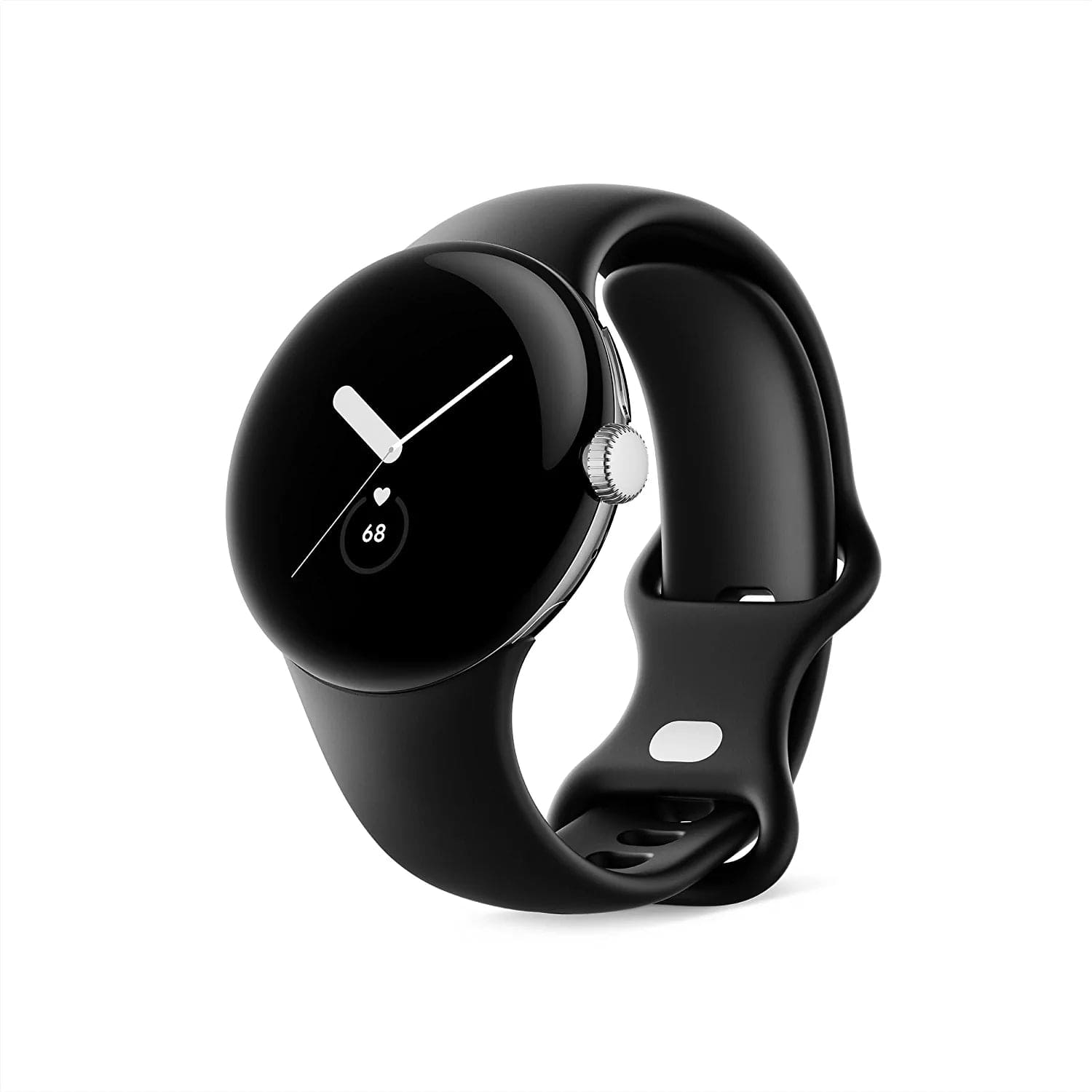 Pixel Watch - Android Smartwatch with Fitbit Activity Tracking - Heart Rate Tracking Watch - Matte Black Stainless Steel Case with Obsidian Active Band - LTE Matte Black case with Obsidian Active band / LTE