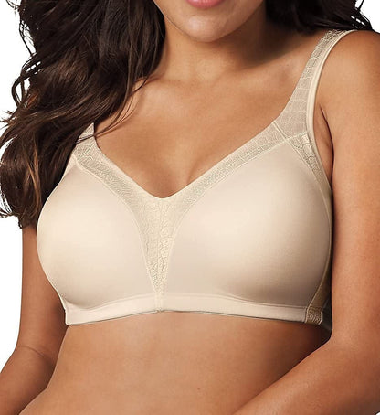 Playtex Women'S 18 Hour Back Smoother with Comfort Strap Full Coverage Bra US4E77 Natural Beige / 38DD