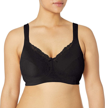 Playtex Women'S 18 Hour Gorgeous Lift Wirefree Bra USE515 Black / 36C