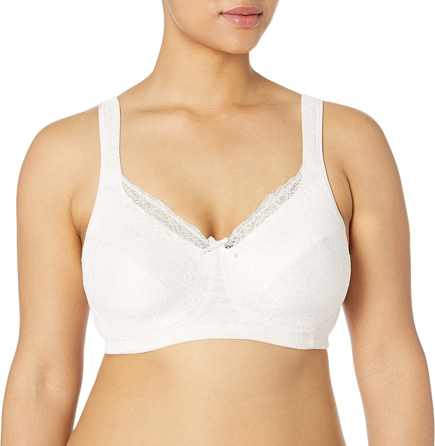 Playtex Women'S 18 Hour Gorgeous Lift Wirefree Bra USE515 Vintage Pink/Mother of Pearl / 36D
