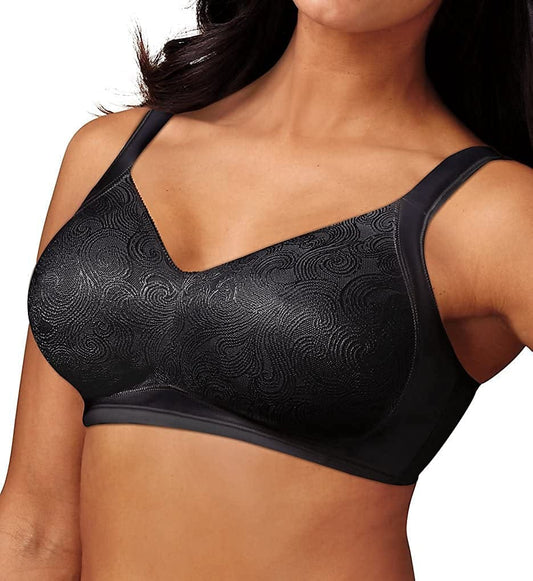 Playtex Women'S 18 Hour Undercover Slimming Wirefree Full Coverage Bra US4912 Black / 40C