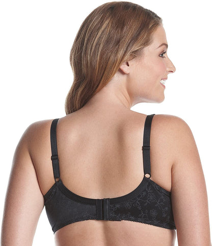 Playtex Women'S Secrets Love My Curves Signature Floral Underwire Full Coverage Bra US4422
