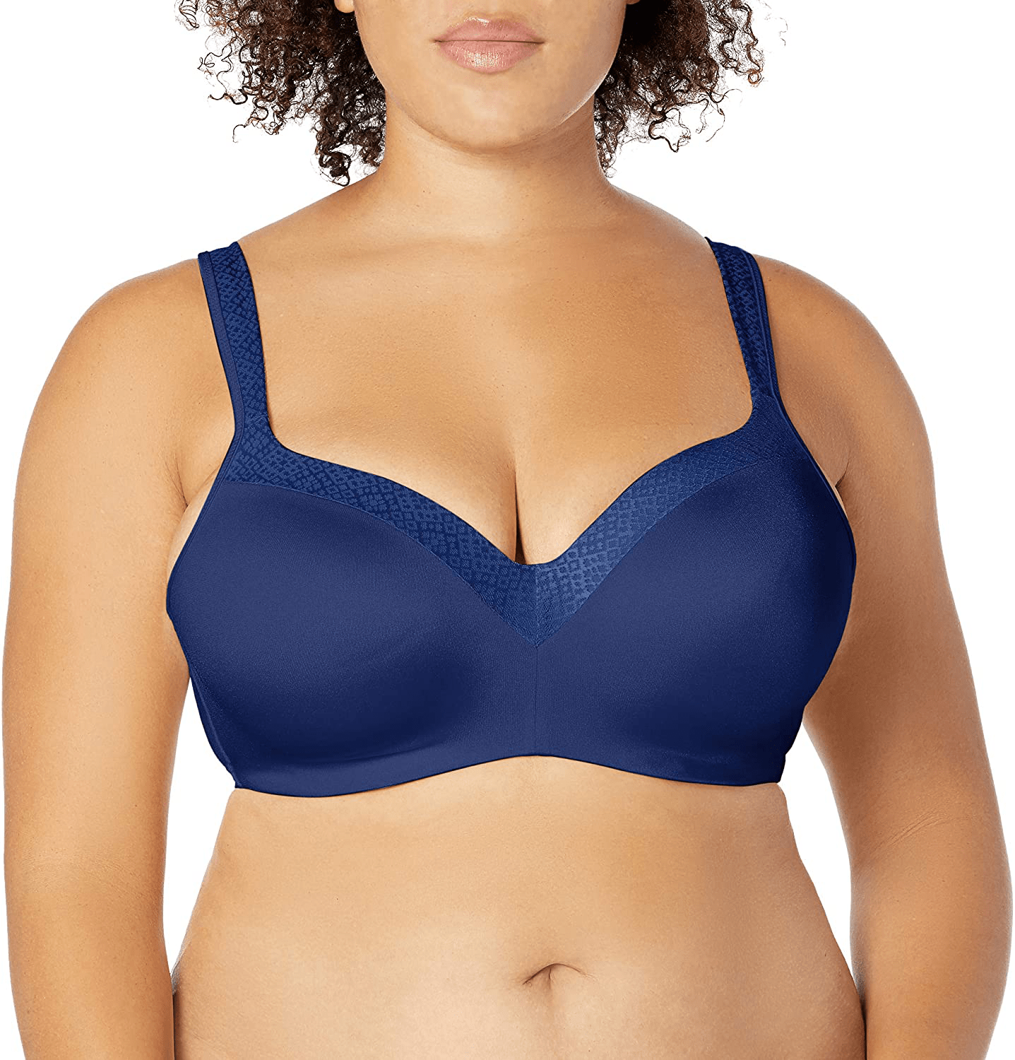 Playtex Women's Secrets Shapes & Supports Balconette Full-Figure Underwire Bra Us4823 In the Navy / 38C