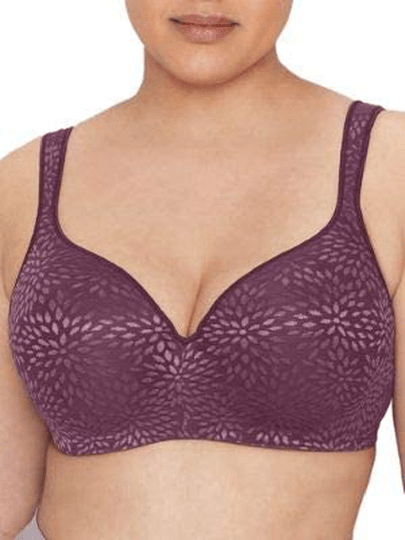 Playtex Women's Secrets Shapes & Supports Balconette Full-Figure Underwire Bra Us4823 Blackberry Jam / 38C