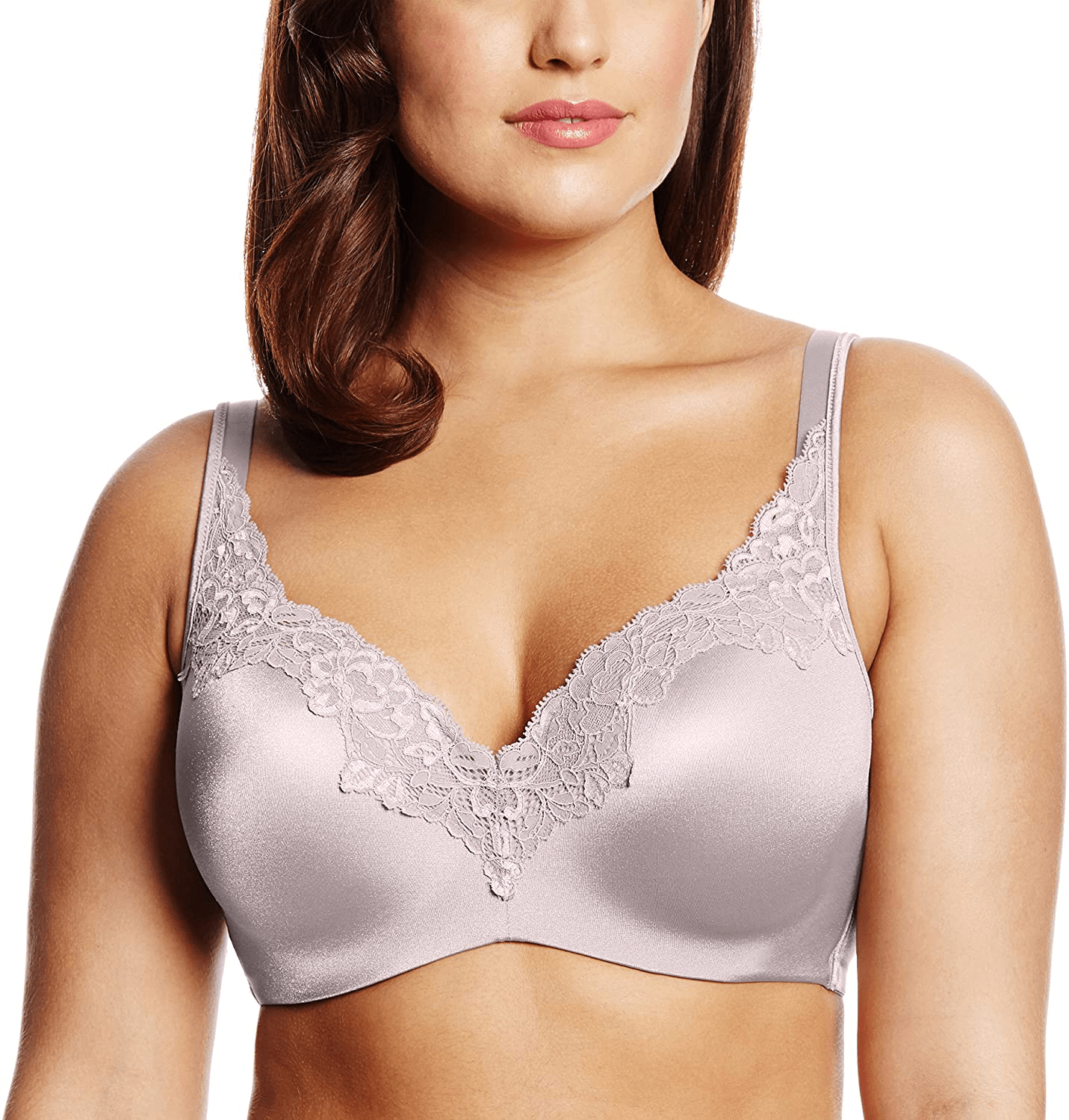 Playtex Women's Secrets Shapes & Supports Balconette Full-Figure Underwire Bra Us4823 Sandshell/Mother of Pearl Combo / 36DDD