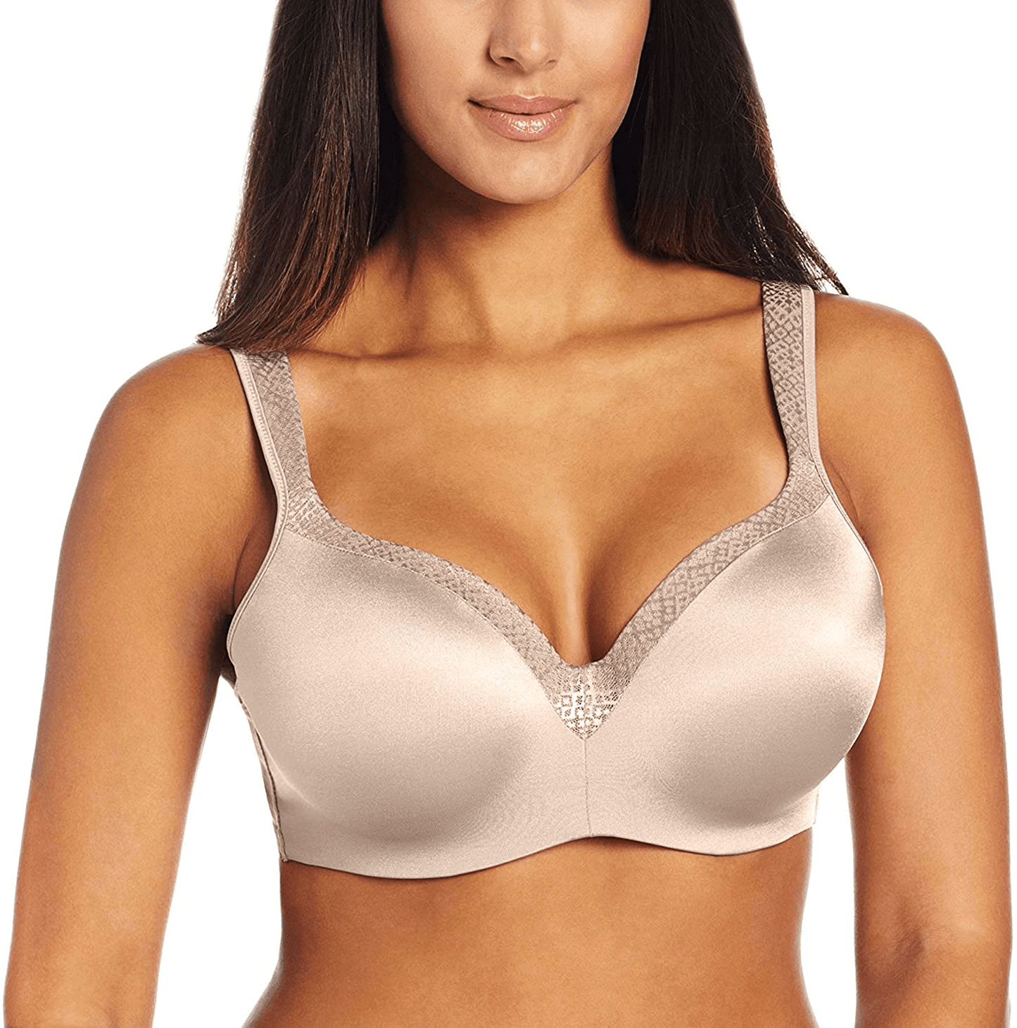Playtex Women's Secrets Shapes & Supports Balconette Full-Figure Underwire Bra Us4823 Nude / 42C