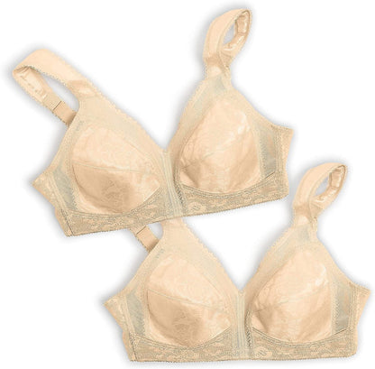 Playtex Women'S Wireless Bra Natural Beige/Natural Beige / 2 / 44DD
