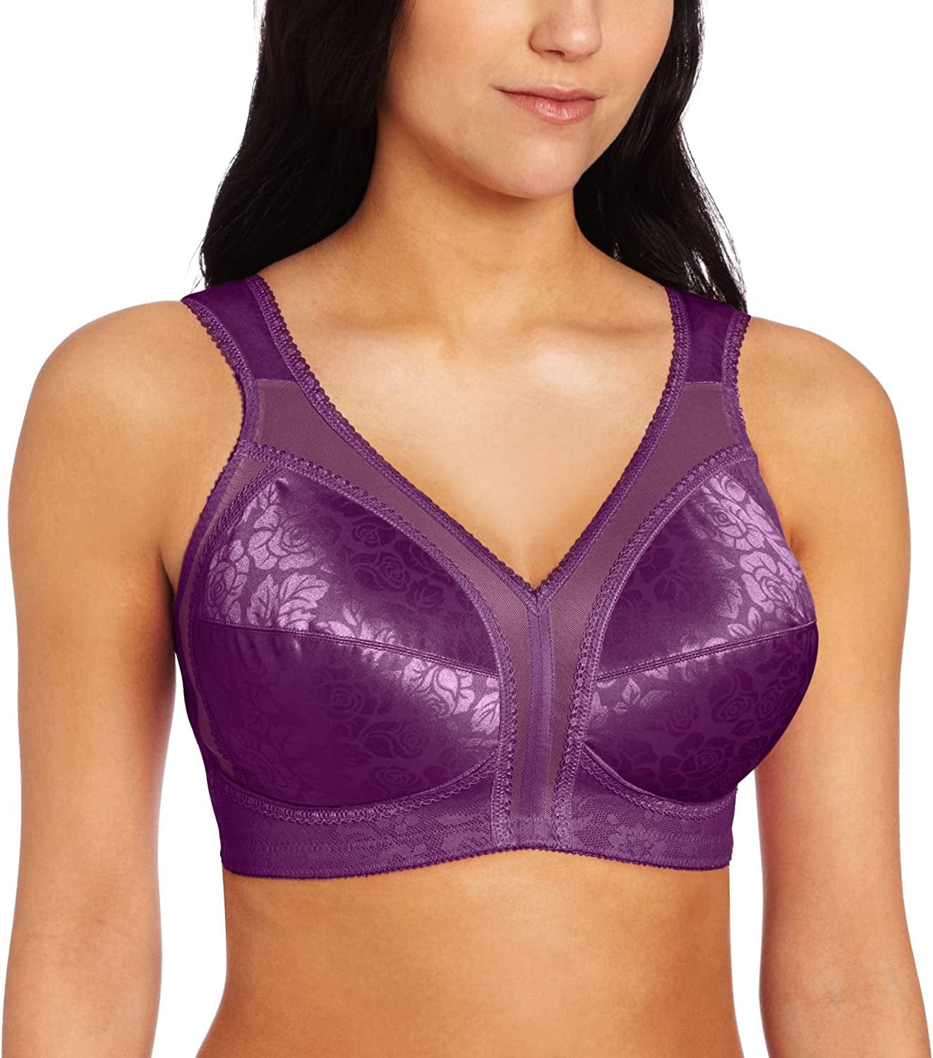 Playtex Women'S Wireless Bra Plum Majestic / 1 / 40DD