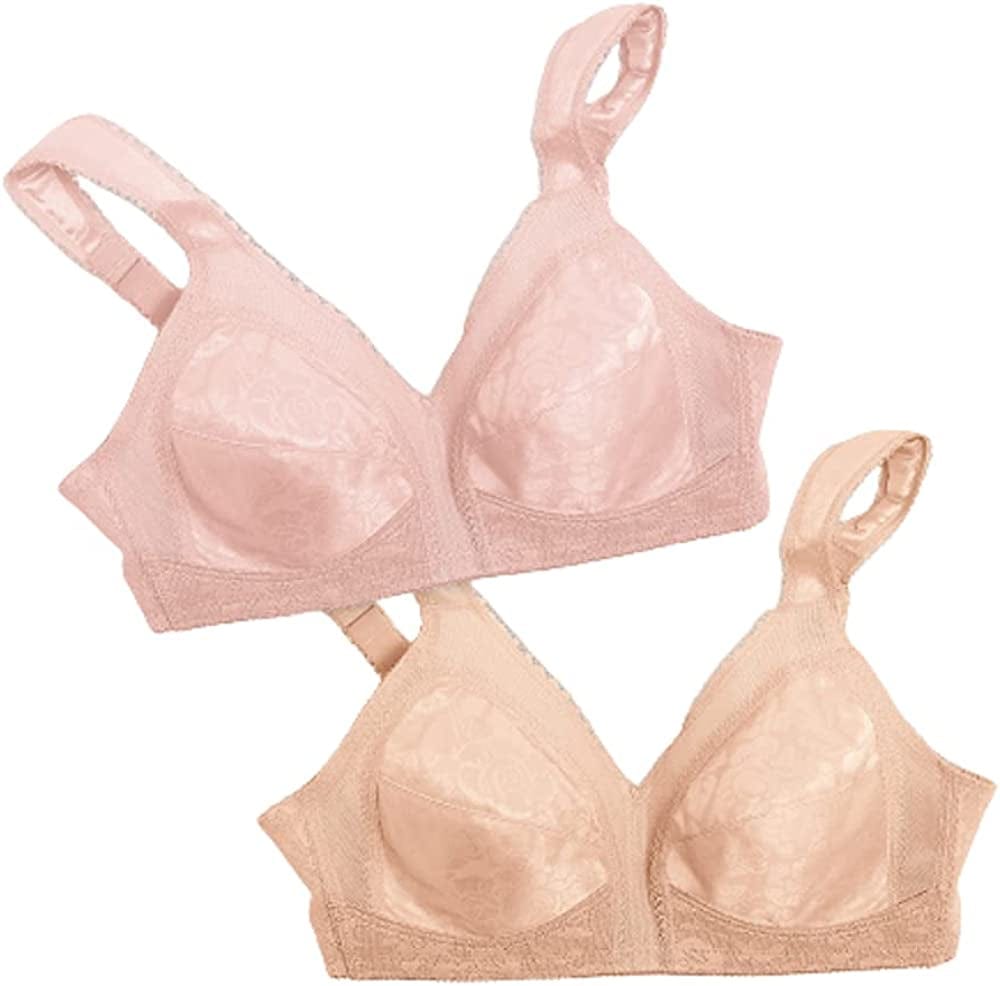 Playtex Women'S Wireless Bra Pretty Blush/Cafe Au Lait / 2 / 44D
