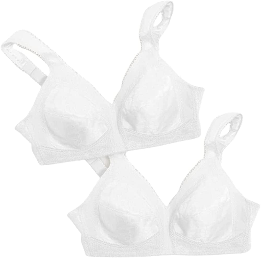 Playtex Women'S Wireless Bra White/White / 2 / 38DD