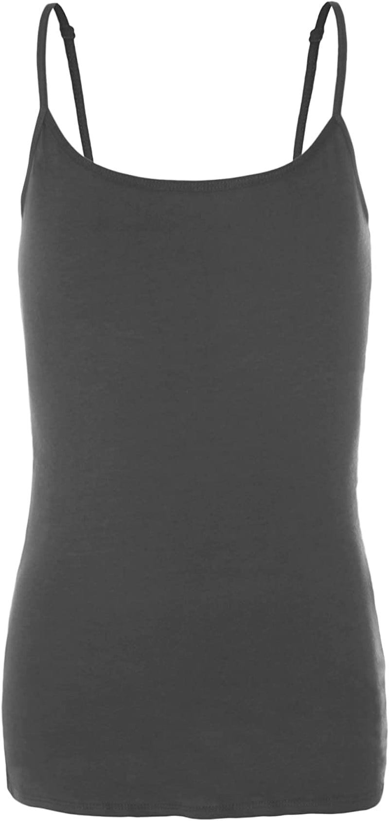 Preteen Training Bra Camisole Wireless Built in Fabric Support Cami Charcoal / Small