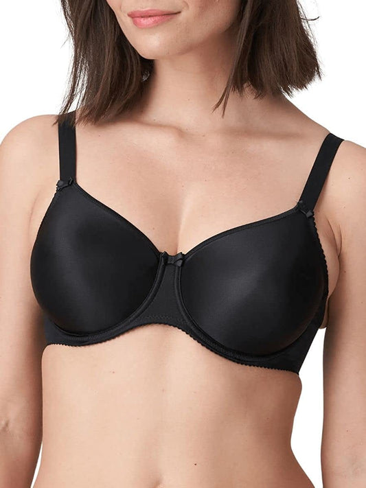 Primadonna Seamless Satin Bra Black / 40B