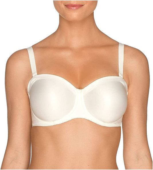 Primadonna Women'S Satin Strapless Bra 016-1331 Natural / 34D