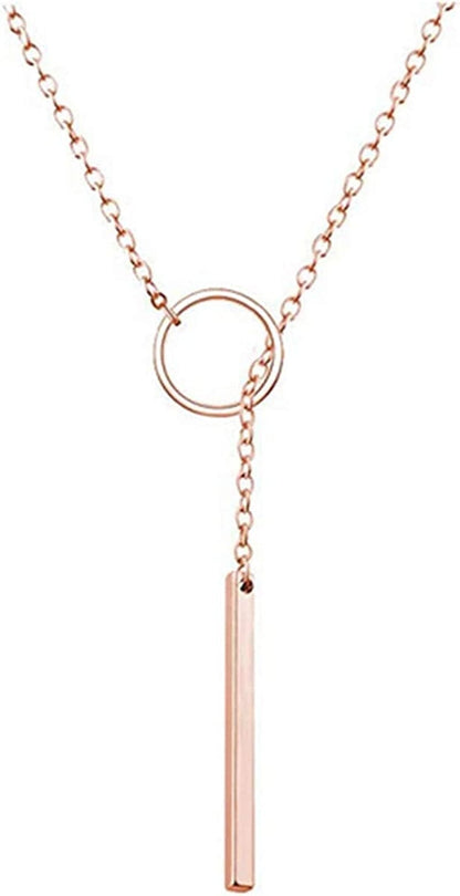 Punk Simple Style Gold/Silver Plated Lightning Long Exaggerated Square Geometric Stick Drop Dangle Earring for Women K:rose gold 2