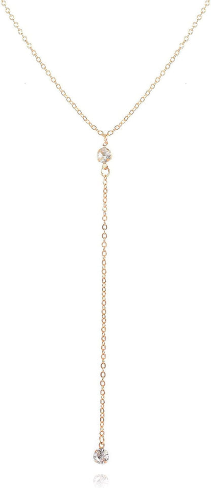 Punk Simple Style Gold/Silver Plated Lightning Long Exaggerated Square Geometric Stick Drop Dangle Earring for Women GOLD-1