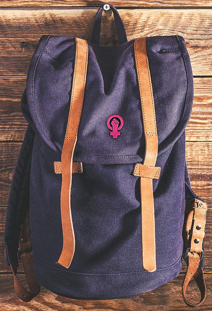 REAL SIC Women'S Power Enamel Pin - Raised Feminist Fist Protest Pride Lapel Pin for Jackets, Hats, Backpacks, Bag & Tops
