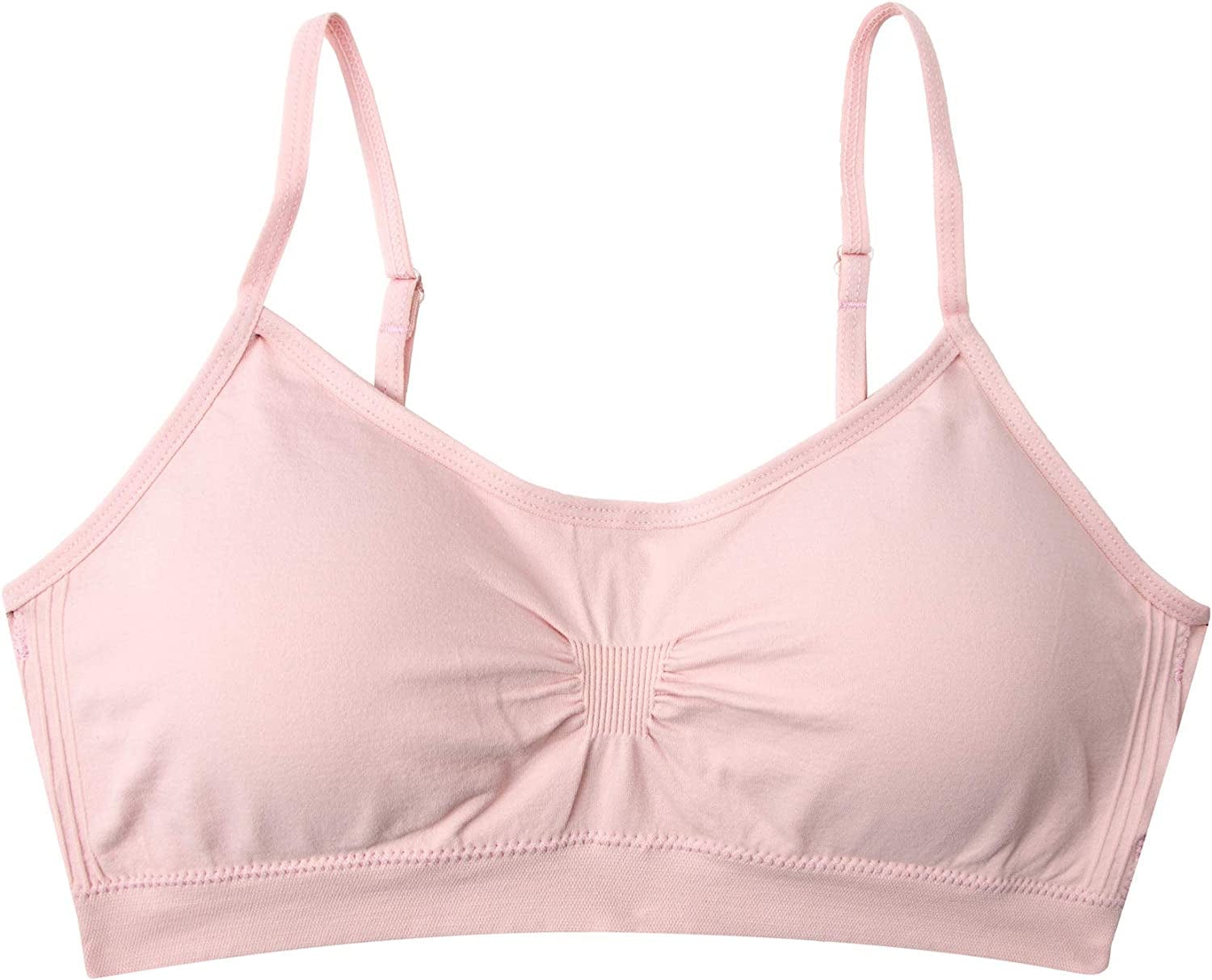 Red Bene Women'S Seamless Padded Wirefree Comfort Bra Bralette Lotus / Medium