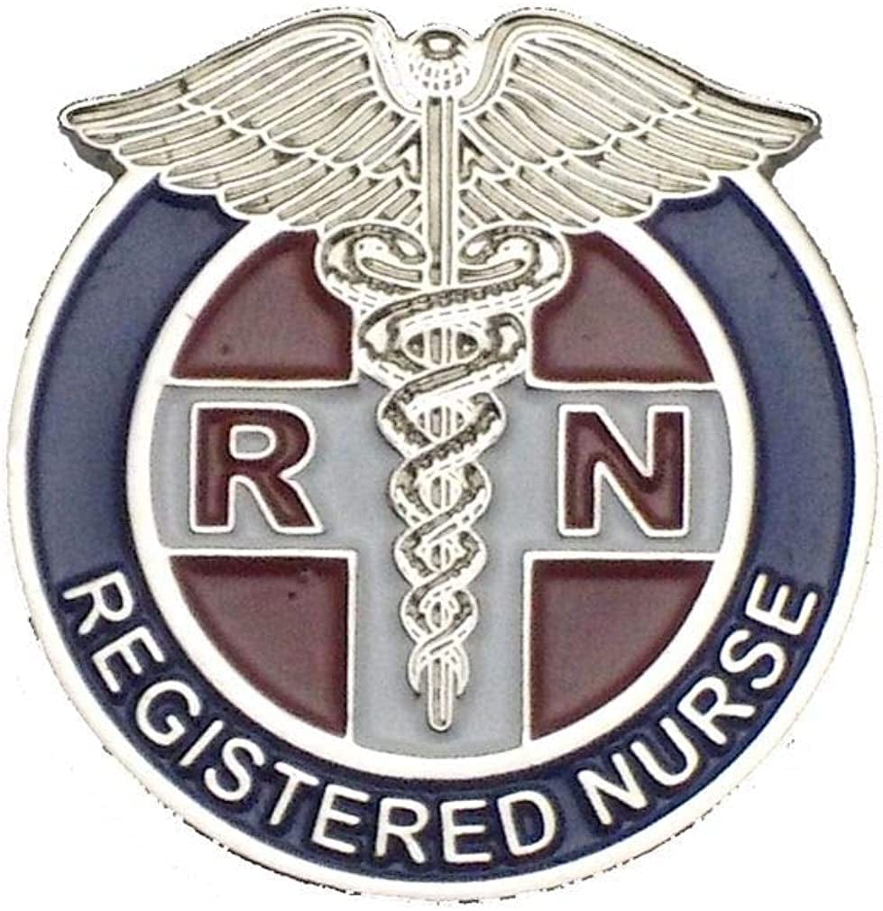 Registered Nurse Lapel Pin Clinic Hospital RN Nursing Emergency - a 16