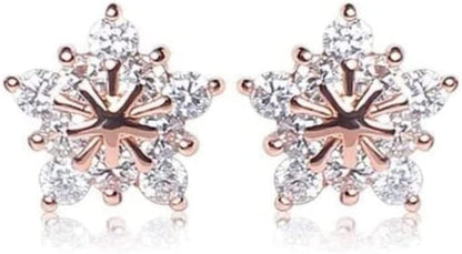 Retro Stud S925 Silver Needle Stud Earrings Niche Temperament Earrings Trendy Light Luxury Fashion Female Retro Exquisite Earrings Gold 1 Pair X1 / one.