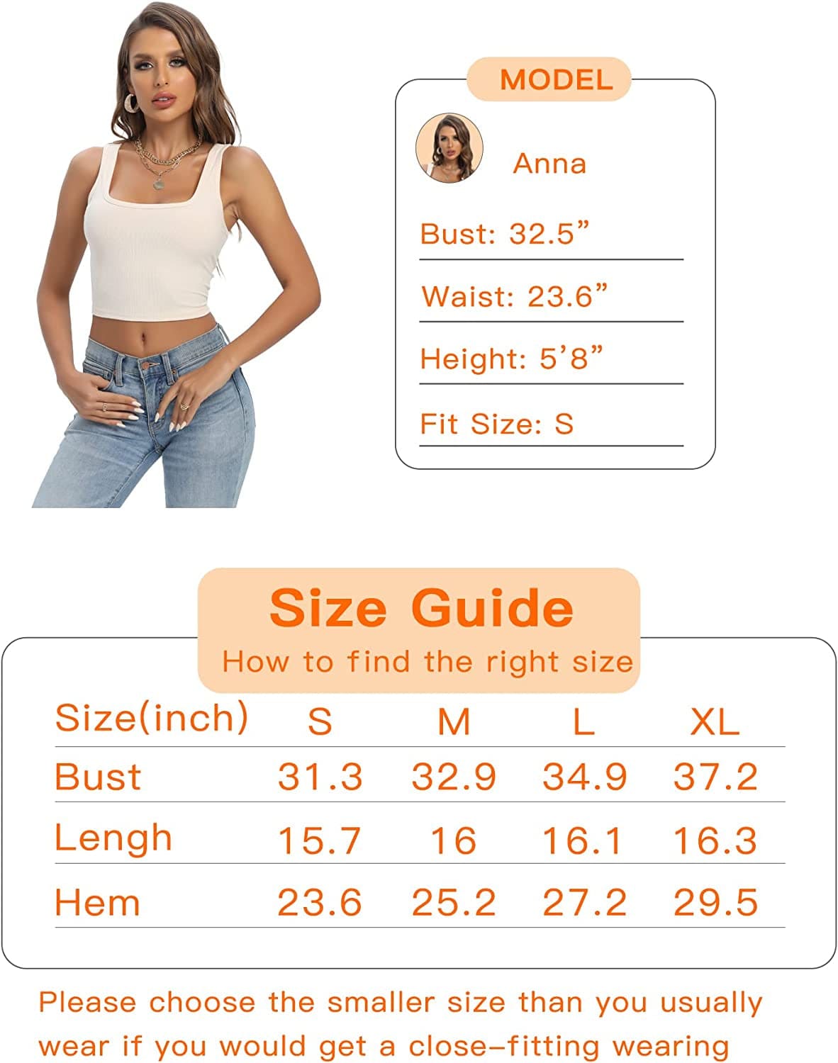 Ribbed Cropped Tank Tops for Women Seamless Sleeveless Womens Cloth Square Neck Basic Casual Shirts 2 Piece Crop Top
