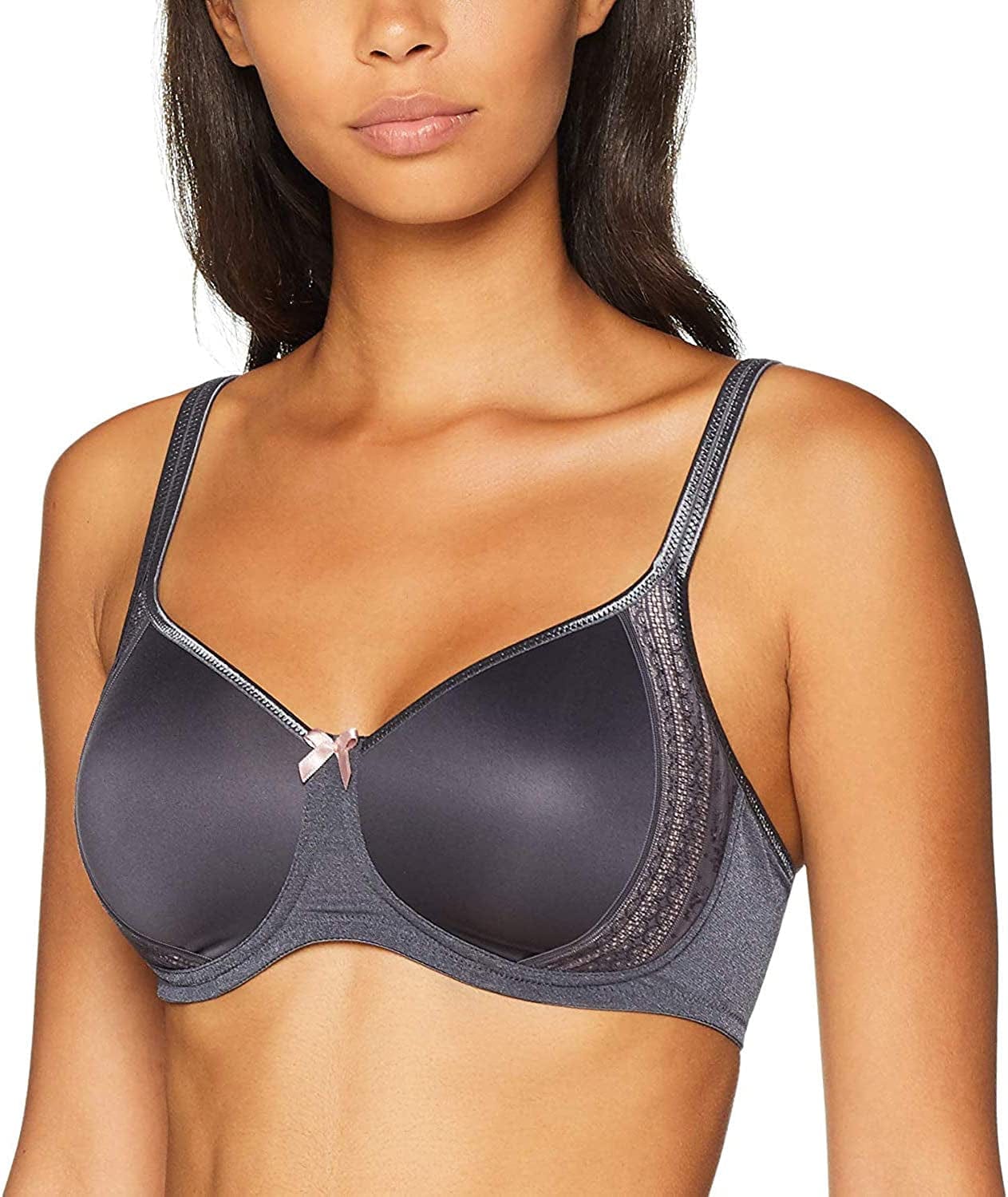Rosa Faia Women'S Padded Non-Wired Soft Bra 5654 Anthracite / 32C