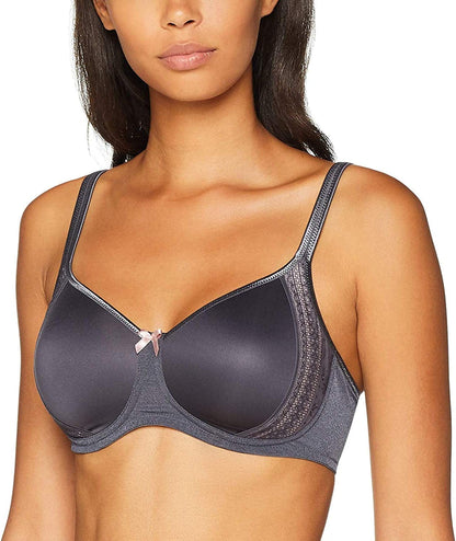Rosa Faia Women'S Padded Non-Wired Soft Bra 5654 Anthracite / 32C