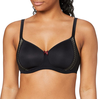 Rosa Faia Women'S Padded Non-Wired Soft Bra 5654 Black / 40C