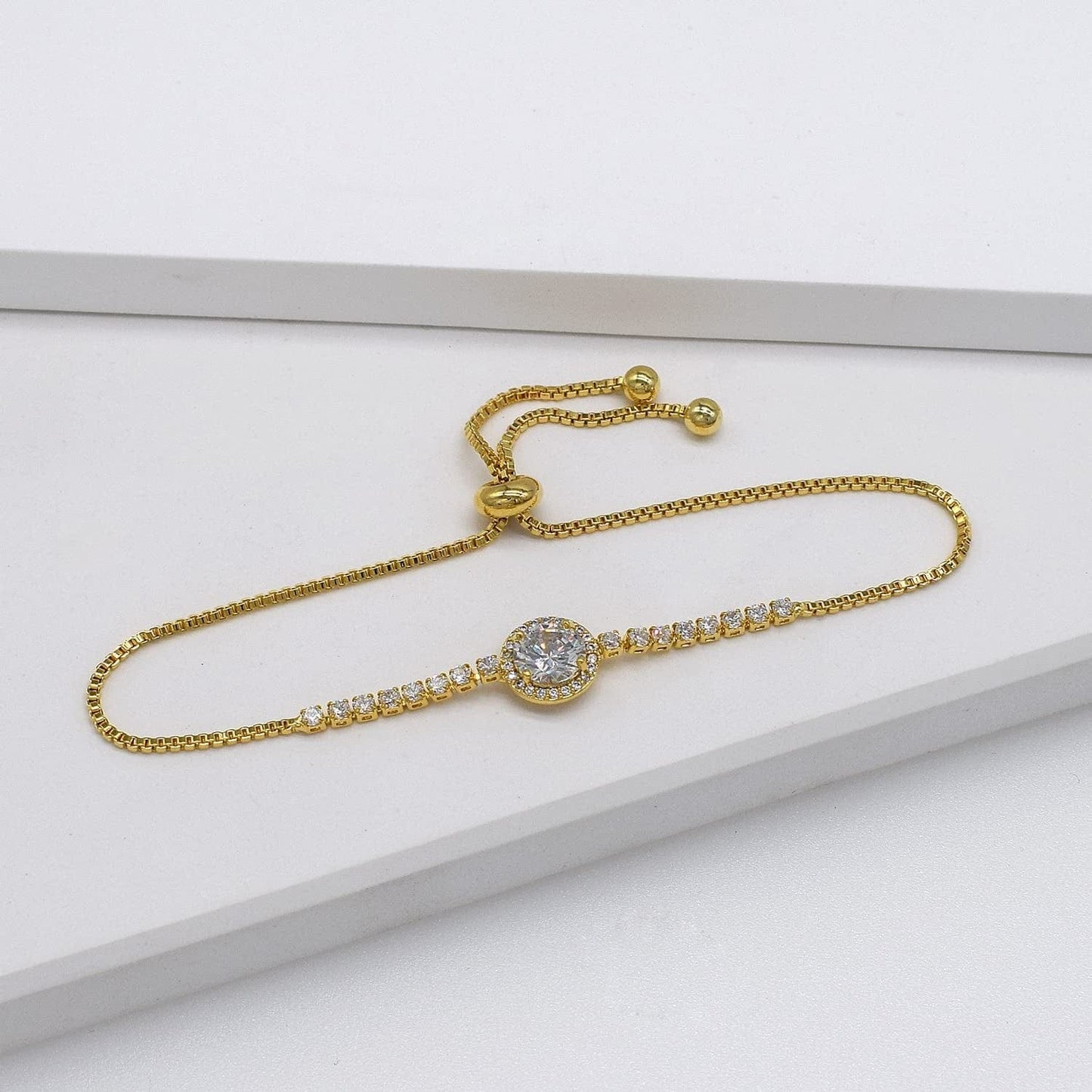 round Earrings Necklace Bracelet Jewelry Set for Women Bridal Bridesmaid Party Prom Daily
