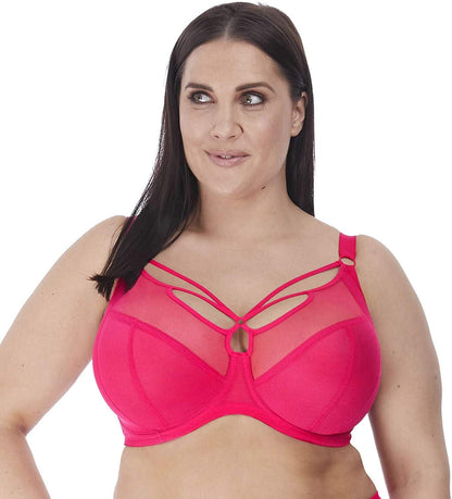 Sachi Strappy Underwire Plunge Bra Bra Cherry a De / 40E