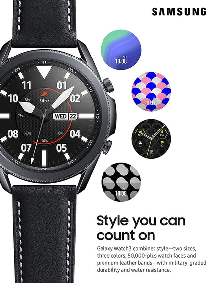 SAMSUNG Galaxy Smart Watch 3 (45Mm, Mystic Black) (Renewed)