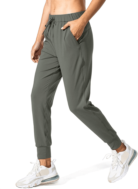 SANTINY Women'S Joggers Pants with Pockets Drawstring Running Sweatpants for Women Lounge Workout Jogging Apparel & Accessories > Clothing > Activewear Kylie Max   