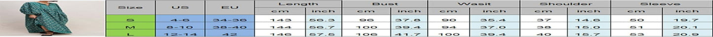 Sawakaka Women Boho Flowy Maxi Dress for Women Casual Puff Long Sleeve V Neck Embroidered Swing Tiered Free Beach Long Dress