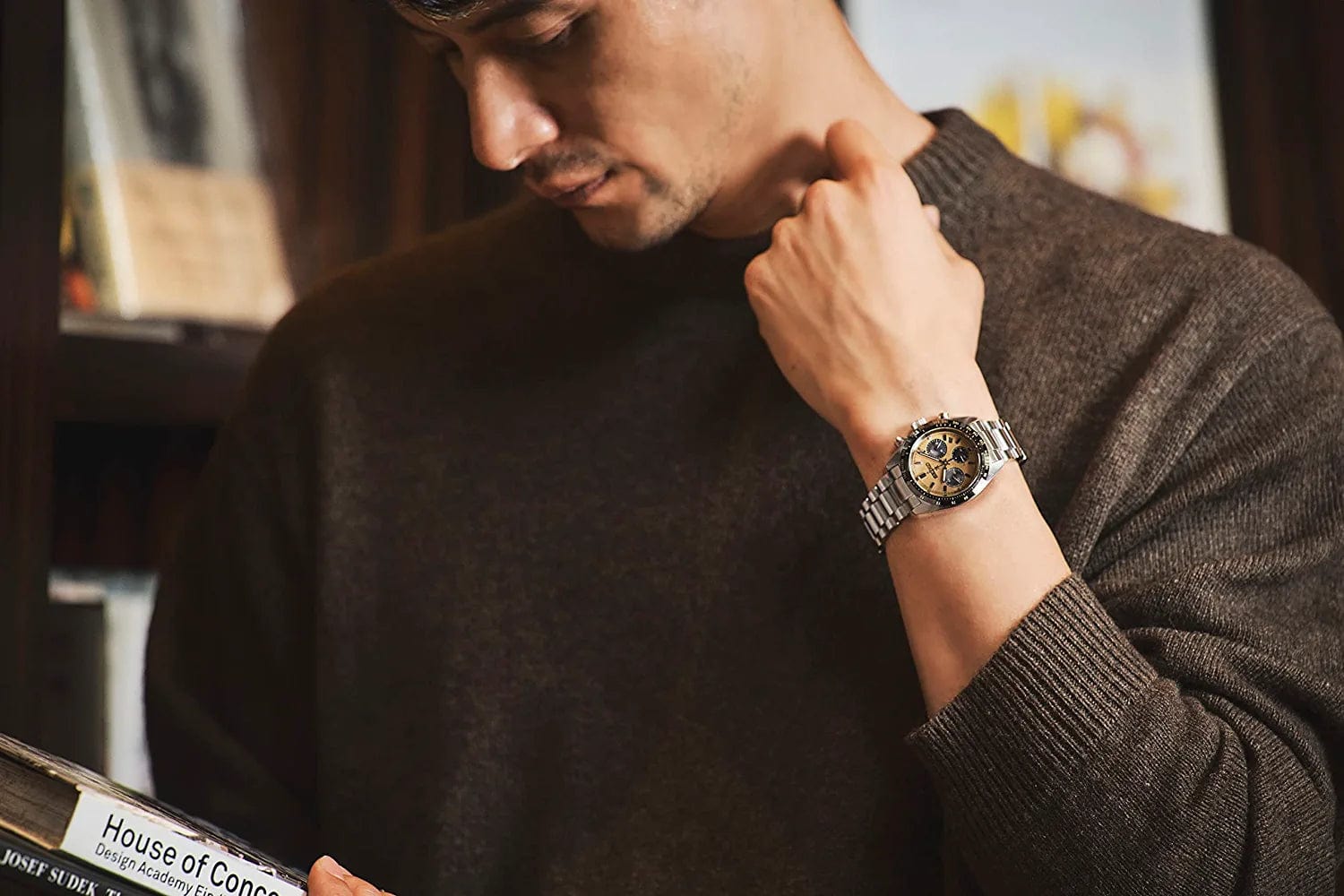 SBDL089 [PROSPEX SPEEDTIMER Solar Chronograph] Watch Shipped from Japan