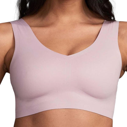 Seamless Bralette - Bralettes for Women, Wireless Bra, Invisible Bra, Sexy Bra - Regular & plus Size Bras for Women Keepsake Lilac / Misses / X-Small