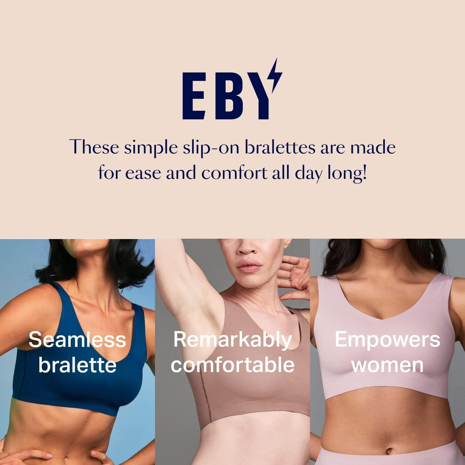 Seamless Bralette - Bralettes for Women, Wireless Bra, Invisible Bra, Sexy Bra - Regular & plus Size Bras for Women