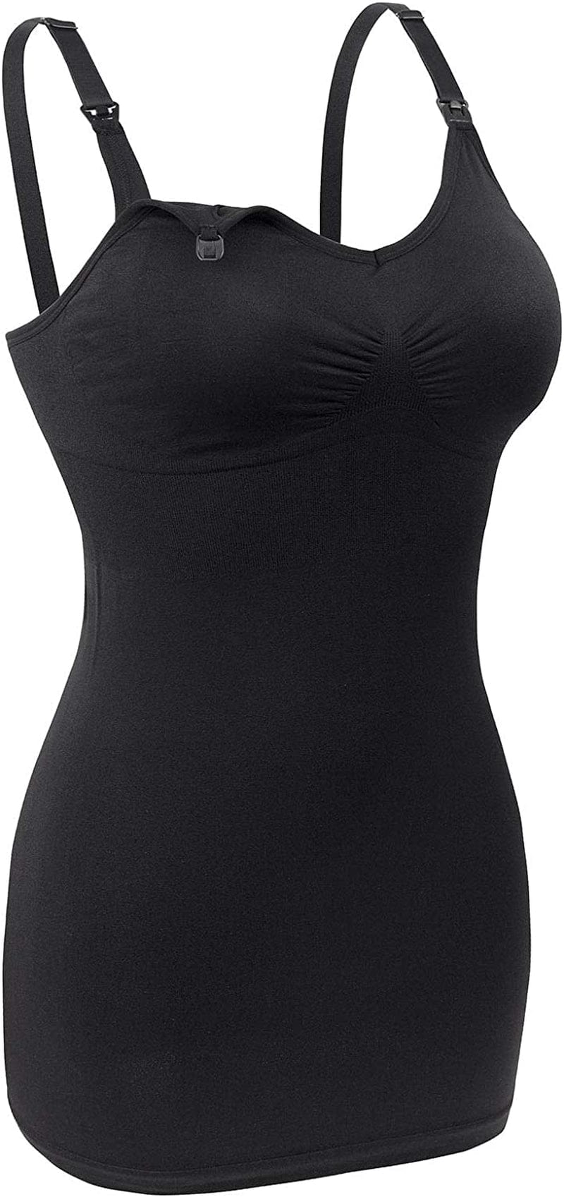 Seamless Nursing Tank Tops for Breastfeeding Padded Sleep Maternity Cami Bras
