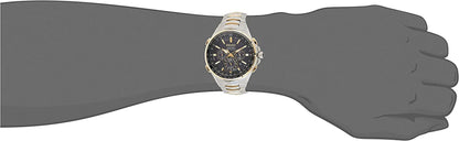 SEIKO Men'S SSG010 COUTURA Analog Display Japanese Quartz Two Tone Watch
