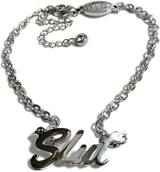 💕 Sexy Anklet Jewelry 💕 - Hotwife, Hot Wife, Vixen, Queen of Spades, BBC, QOS, MFM, Swinger, Threesome Apparel & Accessories > Jewelry > Anklets His and Hers Intimates Stainless Steel Anklet  