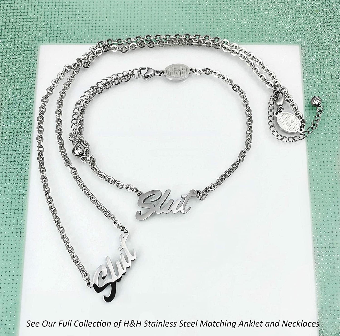 💕 Sexy Anklet Jewelry 💕 - Hotwife, Hot Wife, Vixen, Queen of Spades, BBC, QOS, MFM, Swinger, Threesome Apparel & Accessories > Jewelry > Anklets His and Hers Intimates   