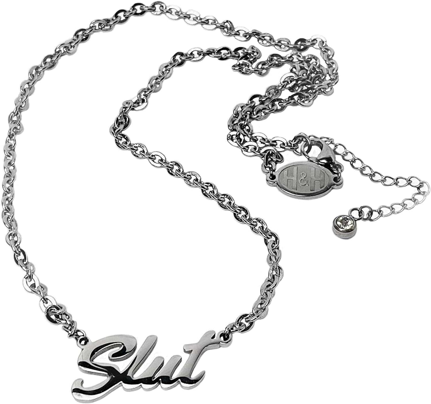 💕 Sexy Anklet Jewelry 💕 - Hotwife, Hot Wife, Vixen, Queen of Spades, BBC, QOS, MFM, Swinger, Threesome Apparel & Accessories > Jewelry > Anklets His and Hers Intimates Stainless Steel Necklace  