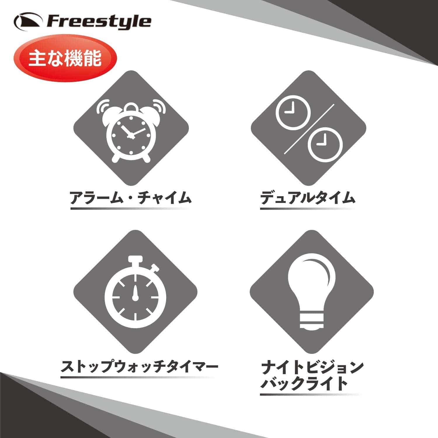 Shark Japanese-Quartz Sport Watch with Nylon Strap, White, 20 (Model: 10026835)