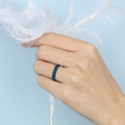 Silicone Wedding Bands Women, Inner Arc Ergonomic Breathable Design Silicone Rubber Wedding Bands Rubber Rings for Women