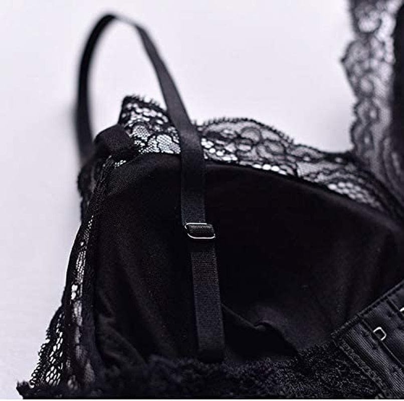 Silriver Women'S Satin Bralette Tops Silk Wirefree Bra Lace Cami Bra with Removable Pads