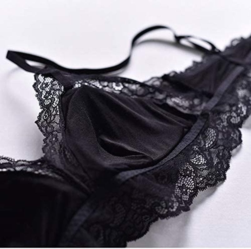 Silriver Women'S Satin Bralette Tops Silk Wirefree Bra Lace Cami Bra with Removable Pads