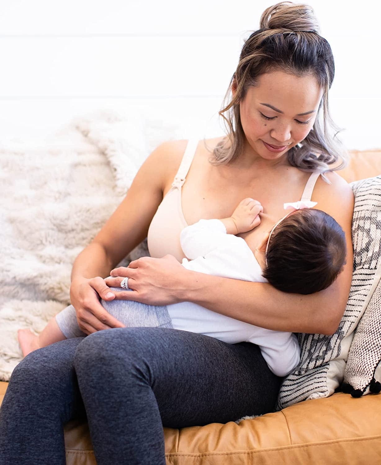 Simply Sublime Seamless Nursing Bra for Breastfeeding | Wireless Maternity Bra