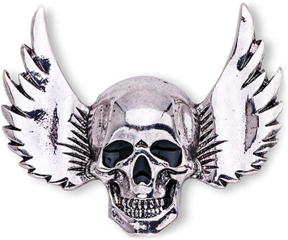 Skull Bone Brooch Lapel Pin Punk Style Gothic Skeleton Breastpin Brooch Pin for Halloween Party Costume Accessories